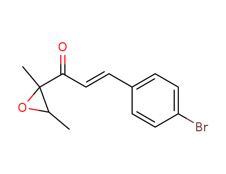 2-Propen-1-one, 3-(4-bromophenyl)-1-(2,3-dimethyloxiranyl)-