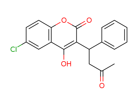 6-chloro-2-hydroxy-3-(3-oxo-1-phenyl-butyl)chromen-4-one