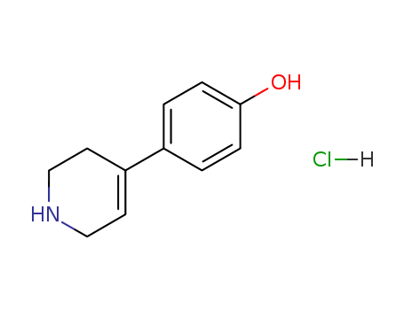 Phenol, 4-(1,2,3,6-tetrahydro-4-pyridinyl)-, hydrochloride