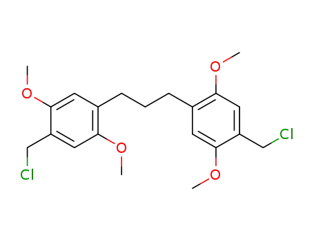 1,3-bis<4-(chloromethyl)-2,5-dimethoxyphenyl>propane