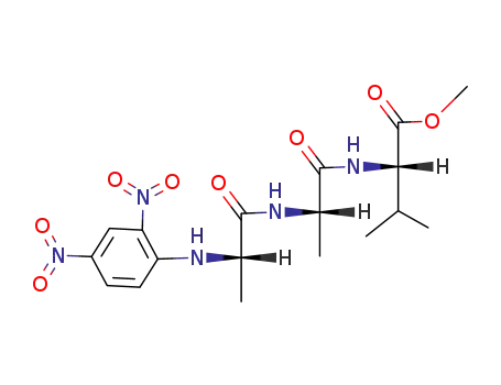 L-Valine, N-(2,4-dinitrophenyl)-L-alanyl-L-alanyl-, methyl ester