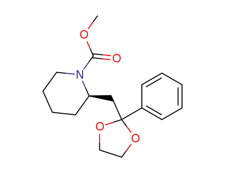(R)-2-(2-Phenyl-[1,3]dioxolan-2-ylmethyl)-piperidine-1-carboxylic acid methyl ester