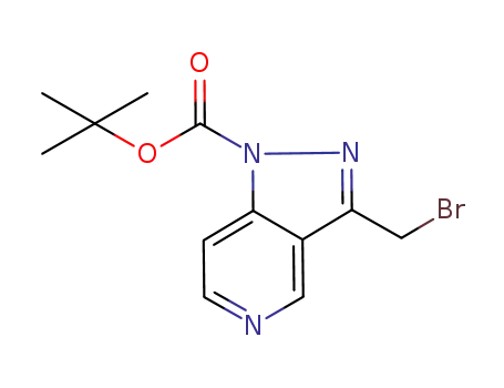 tert-부틸 3-(broMoMethyl)-1H-피라졸로[4,3-c]피리딘-1-카르복실레이트