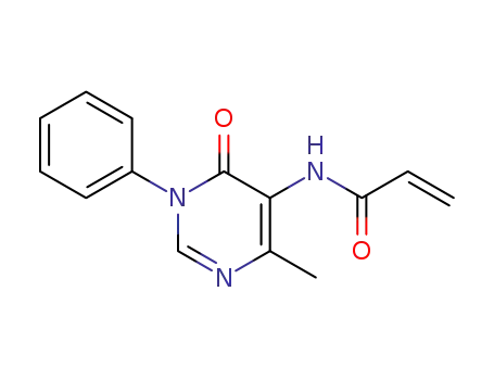 2-Propenamide, N-(1,6-dihydro-4-methyl-6-oxo-1-phenyl-5-pyrimidinyl)-