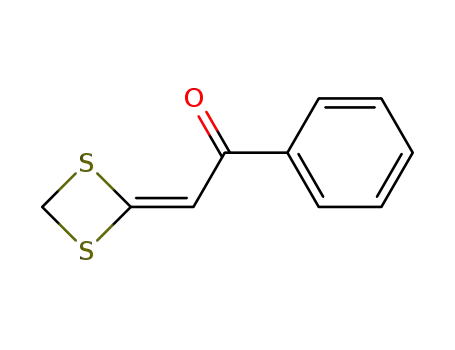 2-(benzoylmethylene)-1,3-dithietane