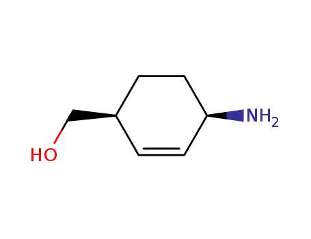 Molecular Structure of 175651-12-4 (2-Cyclohexene-1-methanol,4-amino-,cis-(9CI))