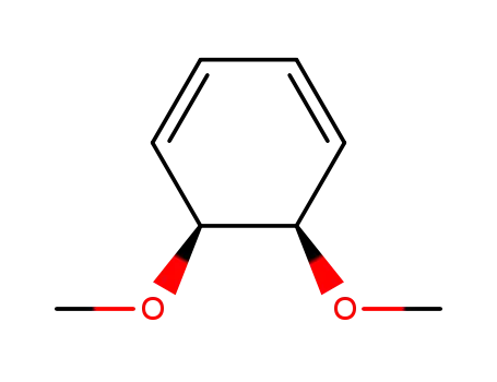 Molecular Structure of 110851-49-5 (1,3-Cyclohexadiene, 5,6-dimethoxy-, cis-)