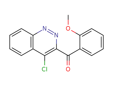 Methanone, (4-chloro-3-cinnolinyl)(2-methoxyphenyl)-