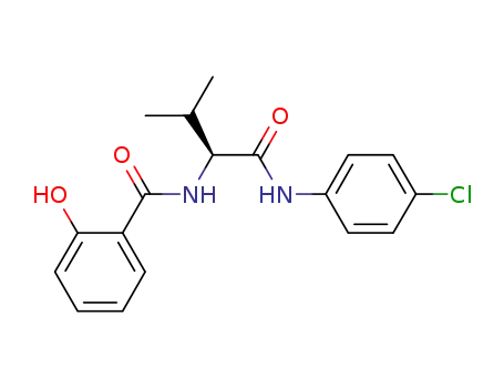 (S)-N-(1-(4-chlorophenylcarbamoyl)-2-methylpropyl)-2-hydroxybenzamide