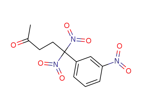 Molecular Structure of 28190-63-8 (5,5-dinitro-5-(3-nitrophenyl)pentan-2-one)