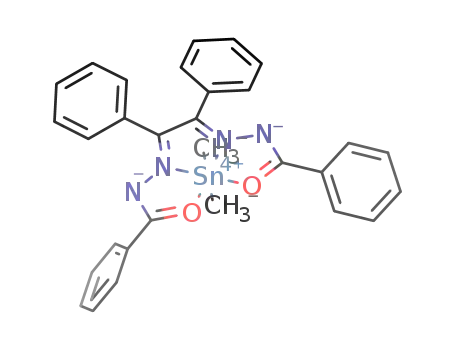 SnMe<sub>2</sub>(PhCONNCPh)2