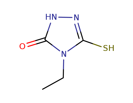 1,2,4-Triazolidin-3-one, 4-ethyl-5-thioxo-