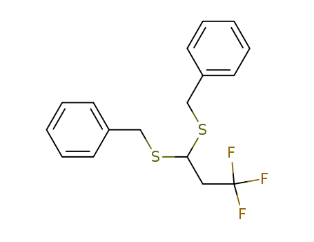 1,1-Bisbenzylthio-3,3,3-trifluoropropane