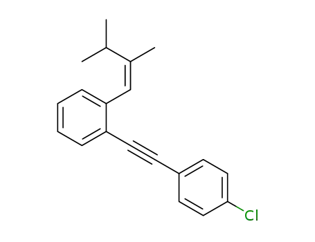 (Z)-1-((4-chlorophenyl)ethynyl)-2-(2,3-dimethylbut-1-en-1-yl)benzene