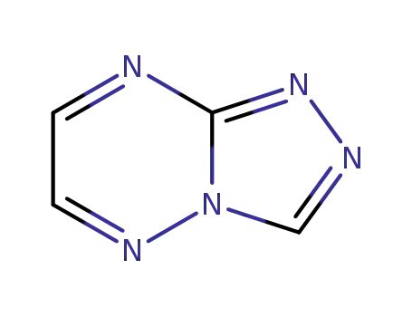 Molecular Structure of 275-01-4 (1,2,4-Triazolo[4,3-b][1,2,4]triazine(9CI))