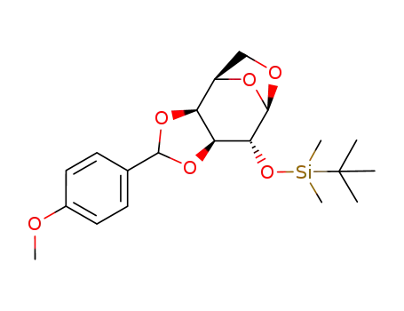 .beta.-D-Galactopyranose, 1,6-anhydro-2-O-(1,1-dimethylethyl)dimethylsilyl-3,4-O-(4-methoxyphenyl)methylene-