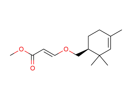 (E)-3-((S)-2,2,4-Trimethyl-cyclohex-3-enylmethoxy)-acrylic acid methyl ester