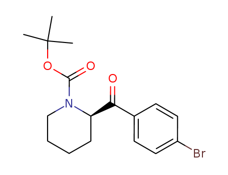2-(4-Bromo-benzoyl)-piperidine-1-carboxylic acid tert-butyl ester