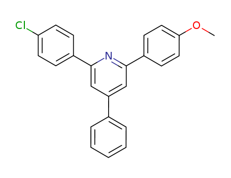 2-(4-CHLOROPHENYL)-6-(4-METHOXYPHENYL)-4-PHENYLPYRIDINE