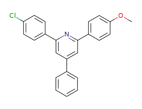 2-(4-CHLOROPHENYL)-6-(4-METHOXYPHENYL)-4-PHENYLPYRIDINE