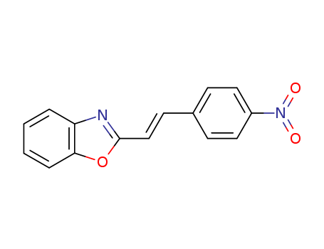 Benzoxazole, 2-[2-(4-nitrophenyl)ethenyl]-, (E)-