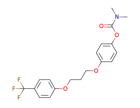 4-(3-(4-(trifluoromethyl)phenoxy)propoxy)phenyl dimethylcarbamate