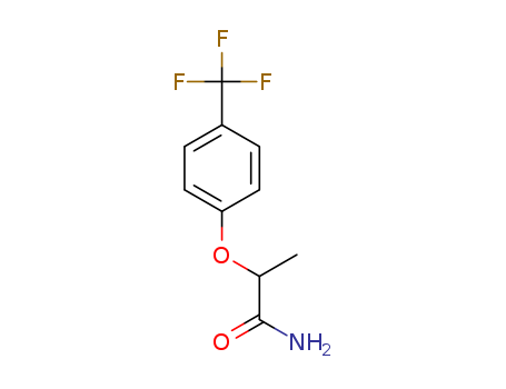 2-(4-(trifluoromethyl)phenoxy)propanamide