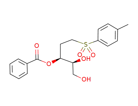 Benzoic acid (1S,2S)-2,3-dihydroxy-1-[2-(toluene-4-sulfonyl)-ethyl]-propyl ester