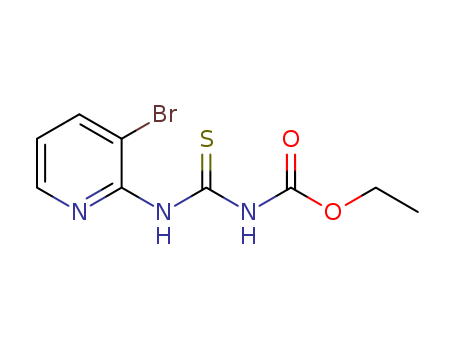 ethyl aminoN-(3-bromopyridin-2-yl)methanethiocarbamate