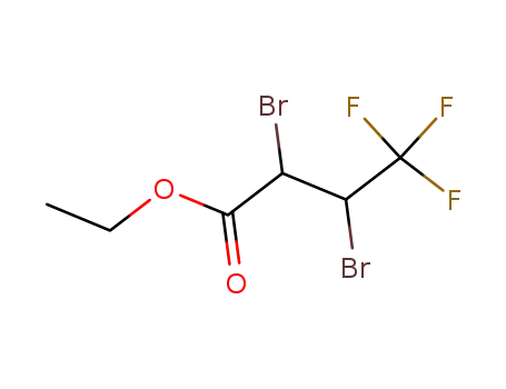 Molecular Structure of 363-57-5 (ethyl 2,3-dibromo-4,4,4-trifluorobutenoate)