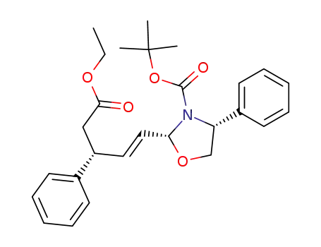 (2R,4R)-3-tert-butoxycarbonyl-2-[(1E,3R)-4-ethoxycarbonyl-3-phenylbut-1-enyl]-4-phenyl-1,3-oxazolidine