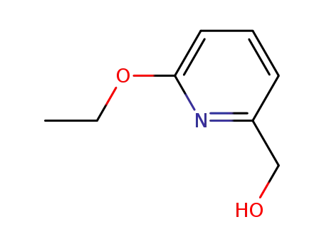 Molecular Structure of 890655-75-1 (2-Pyridinemethanol,6-ethoxy-)
