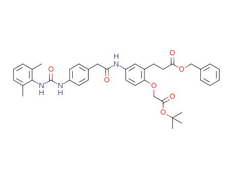 C<sub>39</sub>H<sub>43</sub>N<sub>3</sub>O<sub>7</sub>