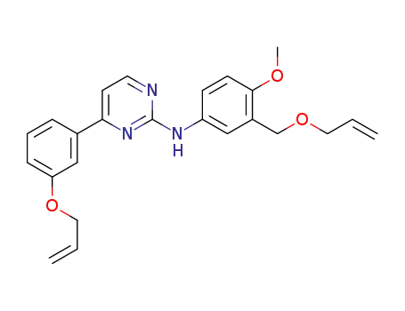 (3-allyloxymethyl-4-methoxyphenyl)-[4-(3-allyloxyphenyl)pyrimidin-2-yl]amine