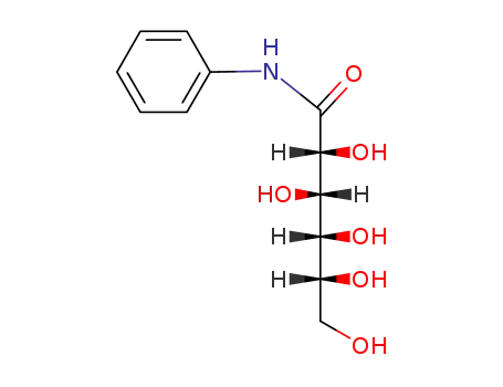 Molecular Structure of 24758-64-3 (N-phenyl-D-gluconamide)