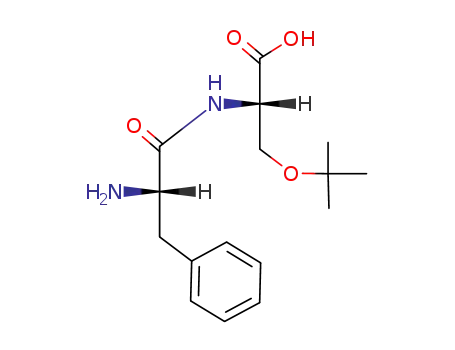 Molecular Structure of 82985-50-0 (L-Serine, O-(1,1-dimethylethyl)-N-L-phenylalanyl-)