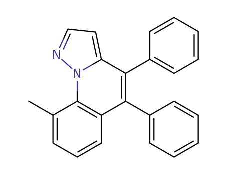 4,5-diphenyl-9-methylpyrazolo[1,5-a]quinoline