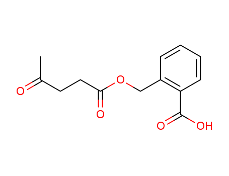 Molecular Structure of 189256-18-6 (Benzoic acid, 2-[[(1,4-dioxopentyl)oxy]methyl]-)