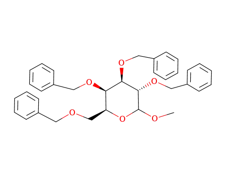 2,3,4,6-Tetra-O-benzyl-methyl-α/β-D-galactopyranoside