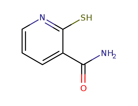 Molecular Structure of 50596-67-3 (3-Pyridinecarboxamide, 1,2-dihydro-2-thioxo-)