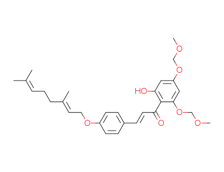 4-geranyloxy-2-hydroxyl-4',6'-dimethoxymethoxychalcone