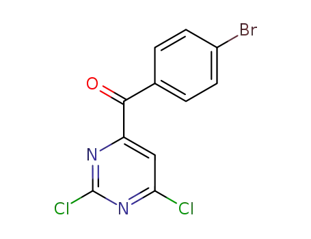 4-p-bromobenzoyl-2,6-dichloropyrimidine