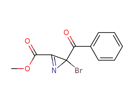 2H-Azirine-3-carboxylic acid, 2-benzoyl-2-bromo-, methyl ester
