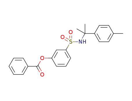 3-(N-(2-p-tolylpropan-2-yl)sulfamoyl)phenyl benzoate