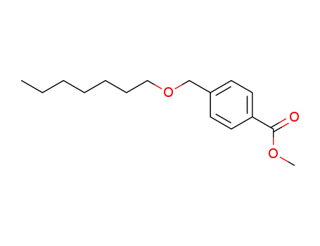 Molecular Structure of 1038734-10-9 (methyl 4-(heptyloxymethyl)benzoate)