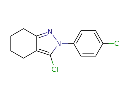 3-chloro-2-(4-chlorophenyl)-4,5,6,7-tetrahydro-2H-indazole