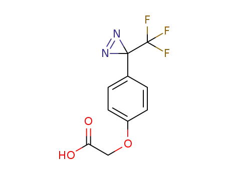 {4-[3-(trifluoromethyl)-1H-diaziren-3-yl]phenoxy}acetic acid