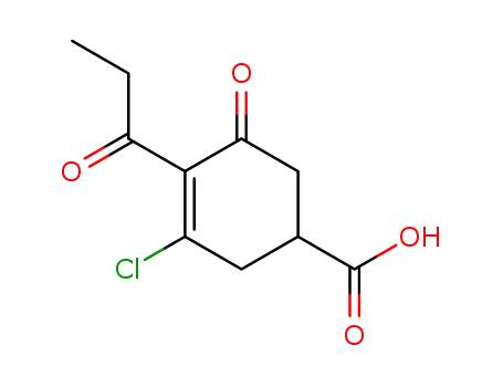 1-chloro-2-propionyl-5-carboxy-cyclohex-1-en-3-one