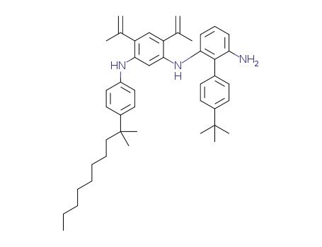N-(3-(4-(1,1-dimethylnonyl)-phenylamino)-4,6-diisopropylene-phenyl)-4-tert-butyl-2,6-diamino-biphenyl