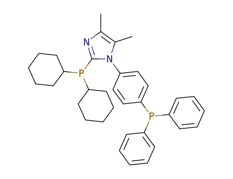 1-(4-(diphenylphosphino)phenyl)-2-(dicyclohexylphosphino)-4,5-dimethyl-1H-imidazole